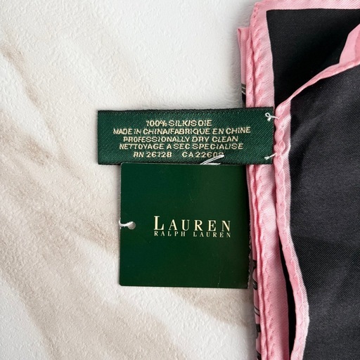 ☆現金払い可能☆ 【新品未使用タグ付き】LAUREN RALPH LAUREN  大判スカーフ 