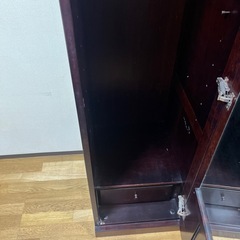 木製ワードロープ　洋服クローゼットの画像