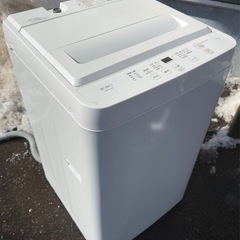 札幌市内配送可 24年製 ヤマダ電機 YAMADA RORO 5.5kg 全自動洗濯機 YWM-T55LW ホワイトの画像
