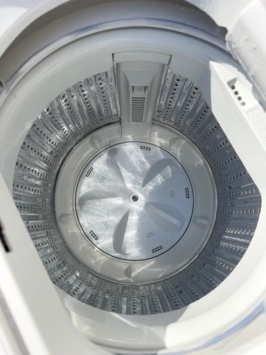 札幌市内配送可 24年製 ヤマダ電機 YAMADA RORO 5.5kg 全自動洗濯機 YWM-T55LW ホワイト