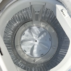 札幌市内配送可 24年製 ヤマダ電機 YAMADA RORO 5.5kg 全自動洗濯機 YWM-T55LW ホワイトの画像