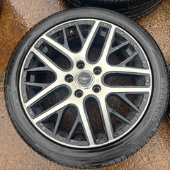 215/45ZR17 サマータイヤ アルミ付4本 MANARAY SPORTの画像