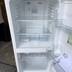 札幌市内配送可 美品 20年製 TWINBIRD ツインバード 110L 2ドア冷蔵庫 HR-F911W 右開きの画像