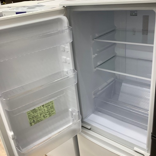【トレファク シュロアモール筑紫野店】SHARPの2ドア冷蔵庫 SJ-D17FJ-Wのご紹介です！