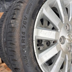 165/55R14  夏タイヤホイール4本セットの画像