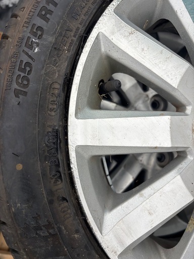 165/55R14  夏タイヤホイール4本セット