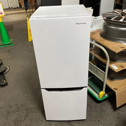 O 2602-1421 ハイセンス冷凍冷蔵庫150L 2020年製　動作確認済み　キズ汚れ有り