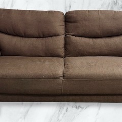 2人掛ソファー【ニトリ/布張り/2人掛】の画像