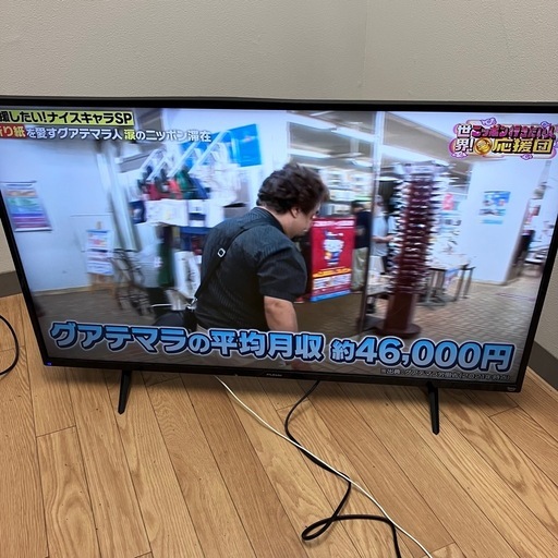 O   FUNAI テレビ　43型　2023年式　FL-43UF360
