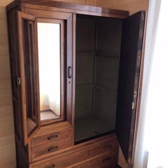 木製たんす　レトロ　アンティークの画像