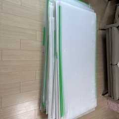 養生シート約50枚中古無料の画像