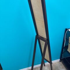 【差し上げます】 姿見　鏡　全身鏡　木製の画像