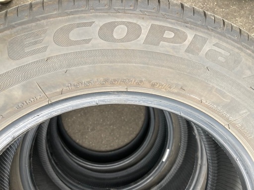 BRIDGESTONE 195/65R15 25年製 夏タイヤ　4本セット