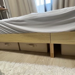 【3/22処分】ベッドフレームの画像