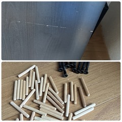 IKEAイケア KALLAX カラックス シェルフユニット, ブラックブラウン, 77x147 cmの画像