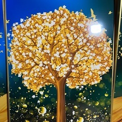 パネル絵画3枚組の画像