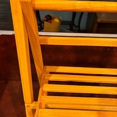 飾り棚木製の画像