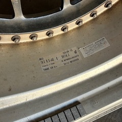 SSR プロフェッサーMS3 19インチ　タイヤ付！の画像