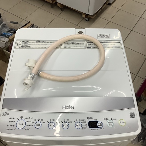 Haier     ハイアール　洗濯機　JW-E45CF  2021年製　4.5㎏