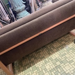 【中古品】カリモク家具　3人掛けソファー　の画像
