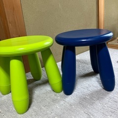 IKEA スツール　子供椅子　　脚立の画像