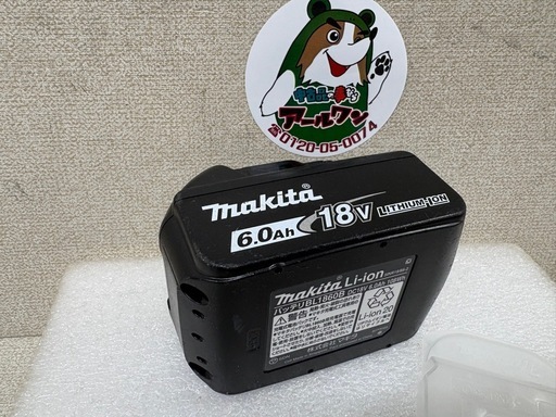 ?【電動工具】入荷！18V 6Ahマキタバッテリ 【電動工具ジャンジャン高価買取･工具地域最大の販売面積】