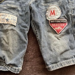 【中古　4点セット】子供　男の子　ジーンズ　ズボンの画像