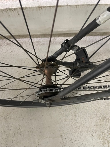 PROGRESSIVE シングルスピード　自転車　 ブラック　自転車　ピストバイク