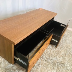 ニトリ テレビ台 ローボード BLORICK2 120 美品の画像