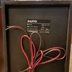 SANYO  スピーカーの画像