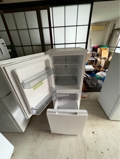 2ドア冷蔵庫