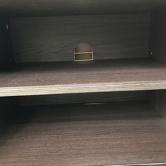 【ドリーム川西店御来店限定】☆ジモティー見たよ♪割引☆  ローボード BLK クリーニング済み 【2125560000056715】の画像