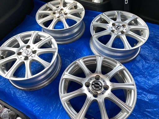 アルミホイール15x5.5J ET50 PCD100-4