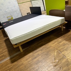 ダブルベッド　無印の画像