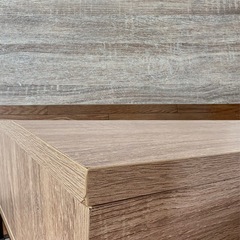 【20%値下げしました】エムール　リフトアップテーブル　オークの画像