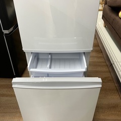 【トレジャーファクトリー長久手店】2ドア冷蔵庫　SHARP（シャープ）SJ-14E7-KW　2019年製のご紹介の画像