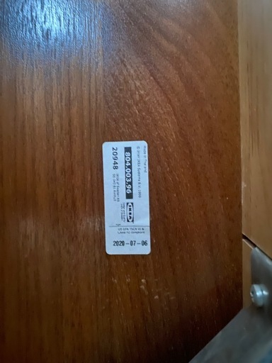 IKEAのダイニングテーブル
