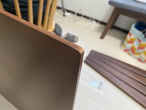 IKEAのダイニングテーブル