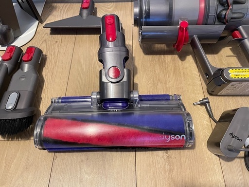 ダイソン純正山田様V10SV12 fluffy ホワイトスタンド収納新品ブルー