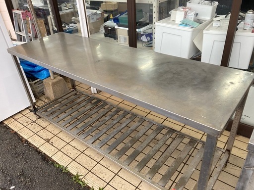 作業台　ステンレス台　中古　リサイクルショップ宮崎屋　住吉店26.2.26