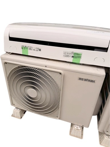 【2021年製】アイリスオーヤマ エアコン 2.8kw 8〜12畳用（IRA-2804R）2/27取り外し済み