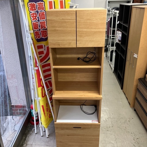 W2602-1424 ニトリ　レンジボード　エトナ60 中古美品