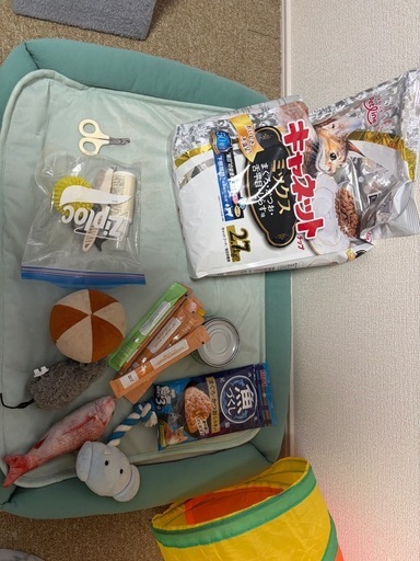 キャットタワー、猫おもちゃ
