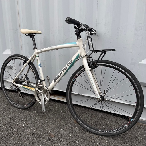 クロスバイク Bianchi カメレオンテ2 身長170-180cm 定価7万円