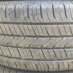 DUNLOP 225/65R17 25年製　夏タイヤ　バリ溝の画像