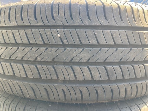 【お取引決まりました】DUNLOP 225/65R17 25年製　夏タイヤ　バリ溝