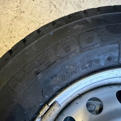 早い者勝ち！ 145.12鉄ホイール付きの画像