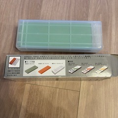 ナニワ　刃物用砥石BASE　荒/中ケースセットの画像