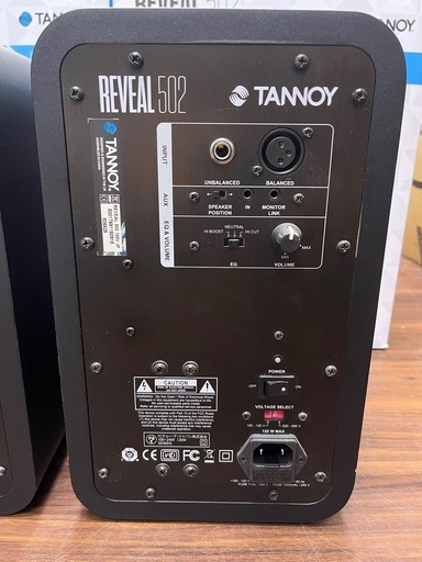 TANNOY REVEAL 502 スタジオモニタースピーカー 【公式通販】