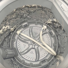 NO B882🌈福岡市内配送設置無料✨🌈洗濯機 6kg 設置費込み 部屋干し時間短縮モード ガラストップ 一人暮らし IAW-T605BL-B ブラック 2023年の画像